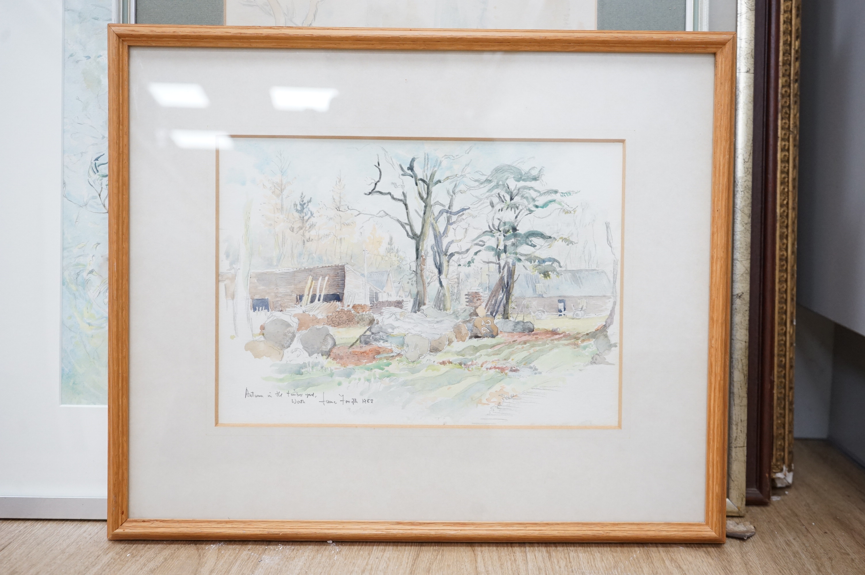 James Forsyth (20th. C), three watercolours, Landscapes, each signed, largest 32 x 45cm